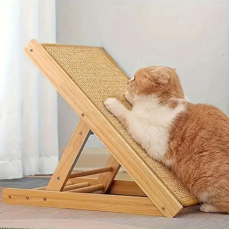 1 Stück langlebiges Hanfseil-Kratzbrett für Katzen und Kaninchen – kein Chaos, Sicherheitsdesign für Sofa, magischer unsichtbarer Kleber, mehrschichtige Übung